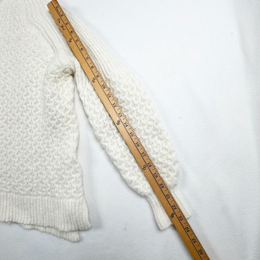 Anthropologie Bia‎ Mock Neck Tunic Sweater Cream Size XS - Picture 10 of 10